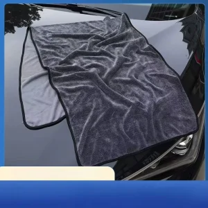 500GSM Quick Dry Eco Friendly Car Drying Towel Multifunctional Soft Knitted Custom Microfiber for Home & Car Cleaning