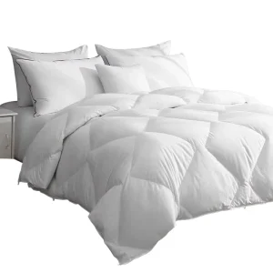 500gsm Comforter Duvet Insert All Season Hotel Comforter Plain White Queen Size Down Alternative Winter Comforters Bed Quilts