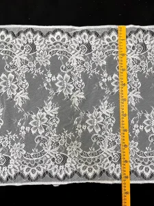 50cm Chantilly Lace Trim Fabric French Lace for Wedding Design