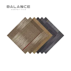 50×50 Nylon PP Office Commercial Modular Carpet Tiles 25×100 Square Floor Carpets
