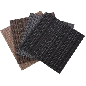 50×50 Square Modern Polypropylene Fireproof Anti Static Loop Pile Office Club Hotel Commercial Carpet Tile Puzzle Floor Mat