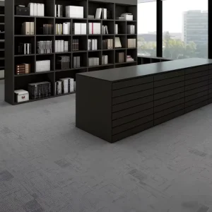 50×50 cm Polypropylene Carpet Squares PVC Backing Anti Slip Modular Floor for College Classroom and Conference Room