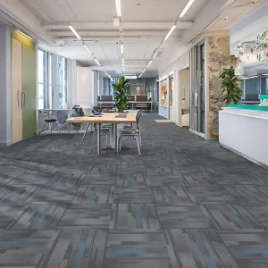 50x50cm 60x60cm Carpet Tiles with PVC Backing Color Carpet Tiles Meeting Room Nylon/PP Rectangular Floor Carpet Tiles