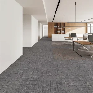 50x50cm Flame Rated Polypropylene Carpet Tiles Low Maintenance for High Traffic Areas