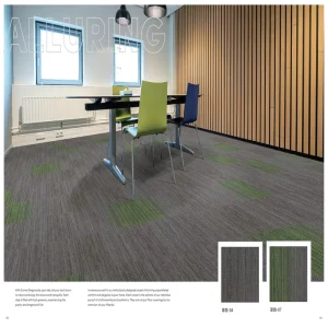50x50cm Modular Carpet Tile Durable Floor Covering for Modern Office Interior Decoration