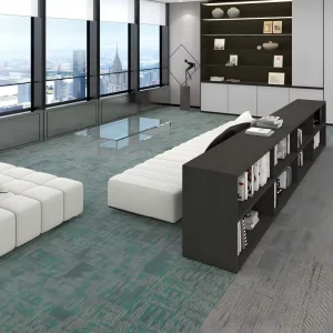 50x50cm Polypropylene Carpet Blocks PVC Base Dimensionally Stable Flooring for Shopping Mall and Airport Waiting Area