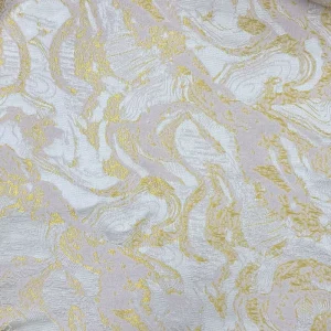 5102 Woven Polyester Rayon Jacquard Fabric With 3D Texture Design