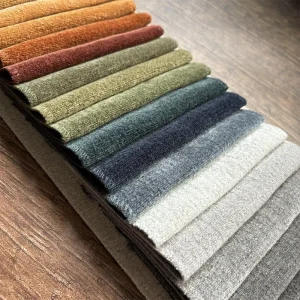 520GSM Vintage Home Textile Chenille Cushion Fabric Living Room Furniture Sofa Fabric Vega363