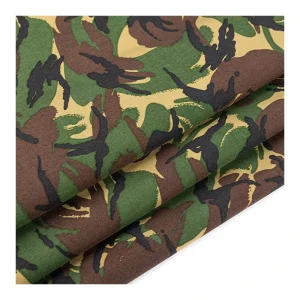 530D DPM Anti Tearing Camouflage Cordura Woven Fabric 100% Nylon PU Coated for Tactical Vest