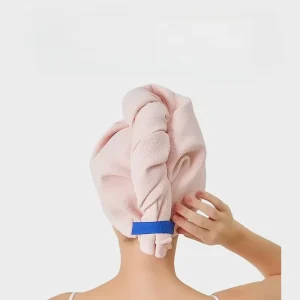 5A Anti Bacteria Super Absorbent Quick Dry Hair Turban Spa Bathing Microfiber Hair Drying Towel Wrap