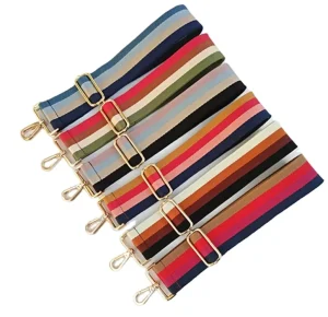 5CM Striped Webbing Bag Strap Removable Shoulder Strap for Bags