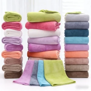 5PCS Microfiber Towels Set for Salon Absorbent and Fast drying Suitable for Bathroom Hair Salon Beauty Salon Bathroom Supplies