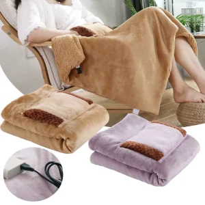 5V Electric Blankets Multifunctional Portable Winter Warm Heating Blanket USB Charging With Pocket Safe Comfortable for Body