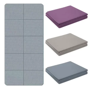 5mm Lattice Structure Workout Studio Practice Rapid Packing Performance TPE Foldable Yoga Mat