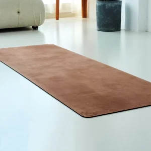 5mm Non Slip Custom Thick Shock Home Gym Fitness Pilates Training Microfiber Suede Rubber Yoga Mat