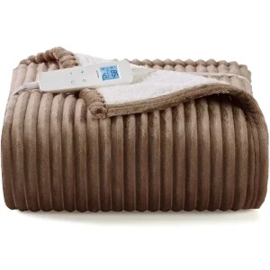 6 Heating Levels King Size Warm Electric Throw Bed Heated Electric Blankets for Winter