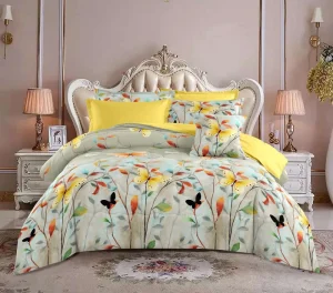 6 Pcs Bedding Bedsheet Comforter Sets for Cold Luxury 6 Piece Comforter Sheet Set for king Size Bed Cotton Comforter Set 6pcs