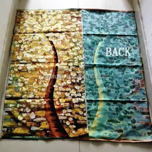 60*120cm Aubusson Style Jacquard Woven Tapestry Wall Hanging Animal Pattern