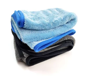 60*90cm 700gsm Car Microfiber Drying Towel Twisted Loop Single Sided Super Absorbent Quick Dry Car Cleaning Towel