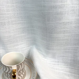 6001 32 Heavy Fabric for Curtain and Table Cloth Dyed Plain 100% Polyester 320GSM