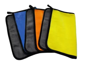 600GSM 40*40CM High Quality Super High Absorbency & Scratch Free Super Soft Microfiber Coral Fleece Car Detailing Towel