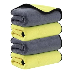 600GSM Super Absorbent Dry Towels Car Custom Logo Soft Cleaning Microfiber Car Towel