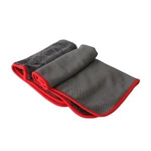 600GSM Super Absorbent Quick Dry Microfiber Single Side Twisted Loop Woven Drying Towel for Car Wash and Cleaning