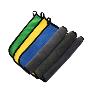 600gsm Microfiber Drying Towel for Car Cleaning Highly Absorbent & Lint Free Coral Fleece Cleaning Towel