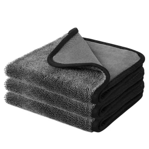 600gsm Microfiber Quick Dry Car Care Twisted Loop Wash Towel Car Wash Towel Auto Cleaning Drying Cloth 40*60cm