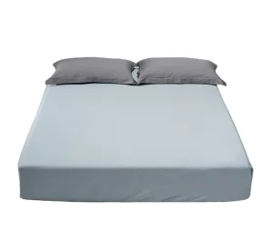 60S Cooling Viscose Made From Bamboo Fabric 300TC Bamboo Lyocell Duvet Cover Set