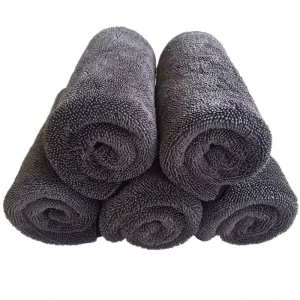 60X90cm Super Absorbent Microfiber Car Wash Towel Quick Dry 1200GSM Twist Loop Made of Polyester