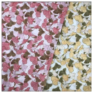 60s Cotton Active Printed Fabric Large Floral Design Combed Yarn Woven for Girls’ Dresses Direct From Manufacturer