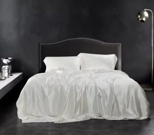 60s Solid Color Lyocell Bedding Sets Bedsheet Sets