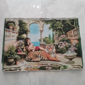 60x90cm Woven Brocade Decor Tapestry Custom Painting Modern Decorative Aubusson Tapestry