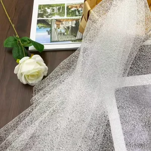 63″ Tulle Fabric 100% Polyester Lightweight Knitted Mesh for Bridal Girl’s Garments Wedding Embroidery Stretchy