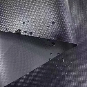 650GSM Orange PVC Coated Woven Anti Static Fire Resistant PVC Laminated Tarpaulin Anti Mildew Waterproof PVC Fabric
