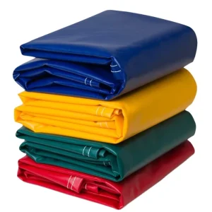 650gsm Heavy Duty Waterproof Fire Proof Truck Cover Tarp Pvc Tarpaulin Rolls Or Sheet Industrial PVC Coated Fabric For Tents