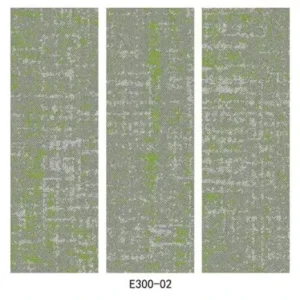 66x66cm Plaid Cut Pile Office Carpet Tile PVC Backing Sound Absorption Anti Slip Hypoallergenic PET Friendly Commercial Flooring