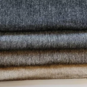 690g/m35wool 2spandex Stripe Spot Wool Feel Double-sided Fabric with Composite Lining for Clothing and Home Textiles