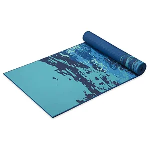 6mm Abstract Printed Double Sided Anti Slip Yoga Mat Indoor Yoga Pilates Fitness Exercise and Training Fitness Accessories