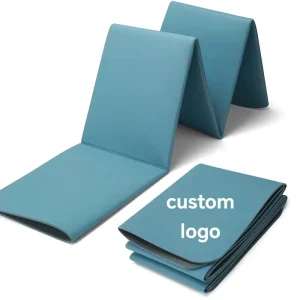 6mm Portable Lightweight Waterproof Travel Home Gym Pilates Fitness TPE Foldable Yoga Mat
