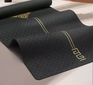 6mm TPE Eco Friendly Artwork Design Rebound Easy Clean Anti Slip Customize Logo Yoga Mat
