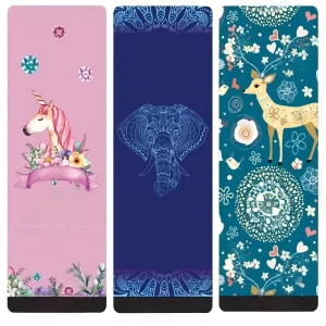 6mm TPE & Suede Yoga Mat Soft Surface Non slip Odorless Non toxic Eco friendly Exercise Mat