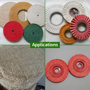6×7 950gsm Organic Woven Breathable Stretch Natural Color 100% Sisal Fiber No Chemicals Polishing Cloth
