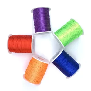 7# 1mm Chinese Knot Cord Korean Rayon Thread For Bracelet Necklace & Macrame DIY Soft & Colorfast