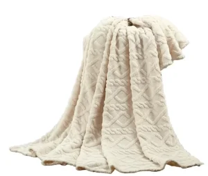 70*100cm Super Soft Warm Solid Fleece Throw Blanket for Baby Couch Sofa