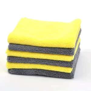 70 30 Super Absorbent Long and Short Pile Microfiber Towel 400gsm Edgeless Microfiber Cloth for Car Washing Cleaning