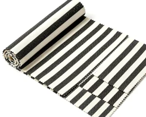 70 Polyester 30 Cotton 350GSM Yarn Dyed Stripe Canvas Fabric for Luggage Handbags Throw Pillows Pet Supplies