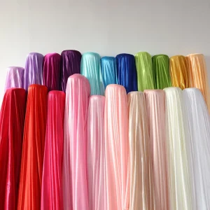 70g Ice Silk Fabric 100% Polyester Backdrop Drape for Wedding Event Decoration