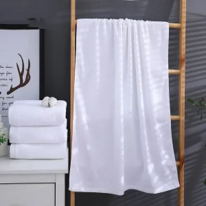 70x140cm 100% Cotton White Body Wrap Bath Sheet Towel
